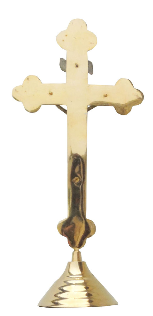 Brass Jesus On Cross 0.48Kg